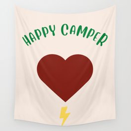 Happy Camper Wall Tapestry
