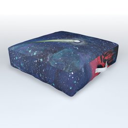  Make a Wish on a Shooting Star Illustration Outdoor Floor Cushion