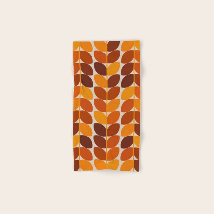 Fall Leaves Hand & Bath Towel by alisagal | Society6