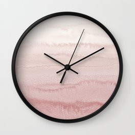 WITHIN THE TIDES - BALLERINA BLUSH Wall Clock