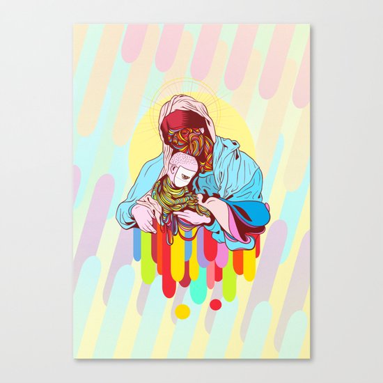 Mother and child Canvas Print