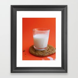 Cookie as a Coaster (Alternative Look) Framed Art Print