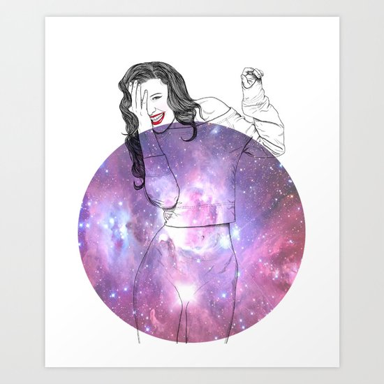 We Are All Made of Stardust #1 Art Print