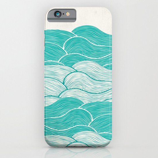 The Calm and Stormy Seas iPhone & iPod Case