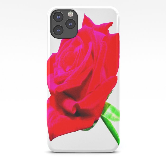 Single Red Rose Flower Iphone Case By Lifeisbeautiful Society6