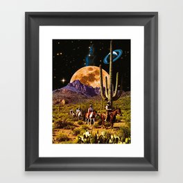 Space Cowboys Framed Art Print