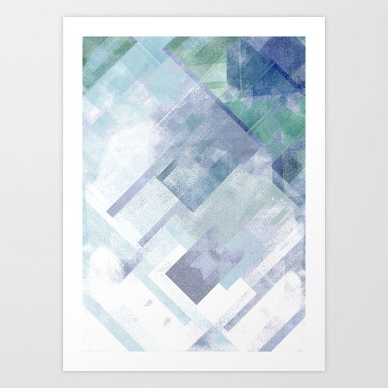 Pixel. Art Print