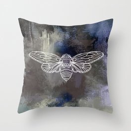 Cicada Throw Pillow