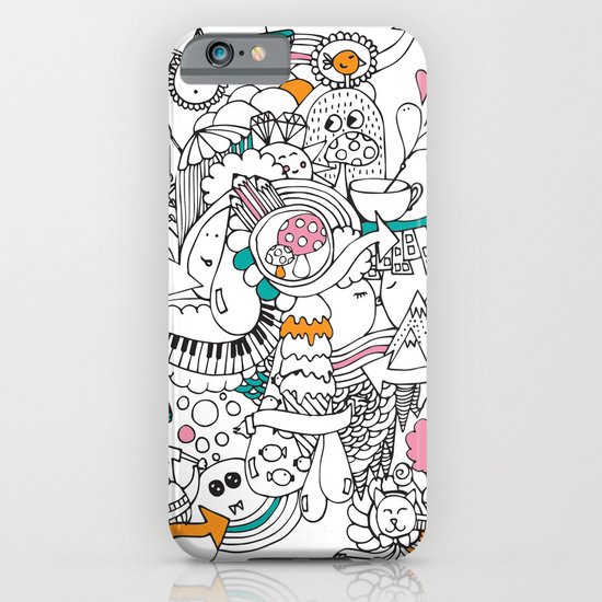 My Happy Doodle iPhone & iPod Case