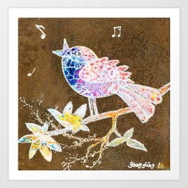 Morning Song-1 Art Print