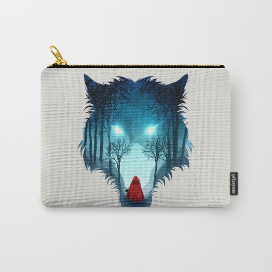 Big Bad Wolf (light version) Carry-All Pouch