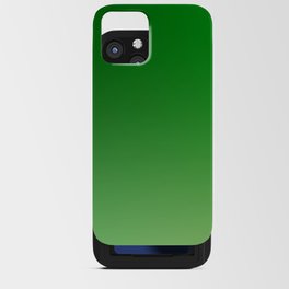 21 Green Gradient Background 220713 Minimalist Art Valourine Digital Design iPhone Card Case