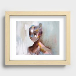 the puzzle Recessed Framed Print