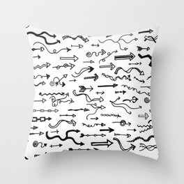 Directions Throw Pillow