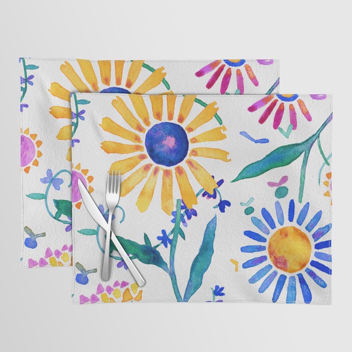 Swirly Florals Placemat