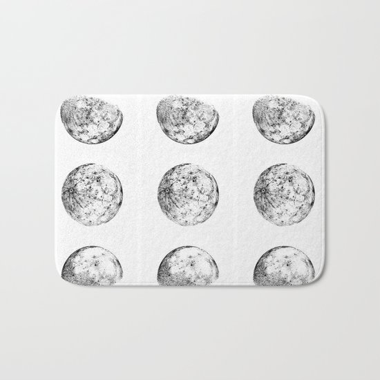 The Moon Bath Mat