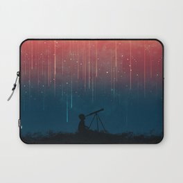Meteor rain Laptop Sleeve