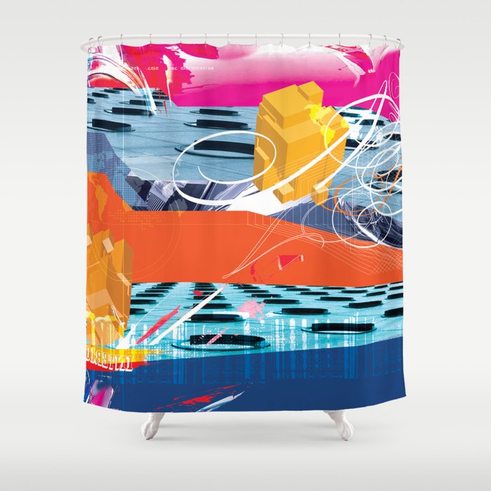 Interior for an Exterior Shower Curtain