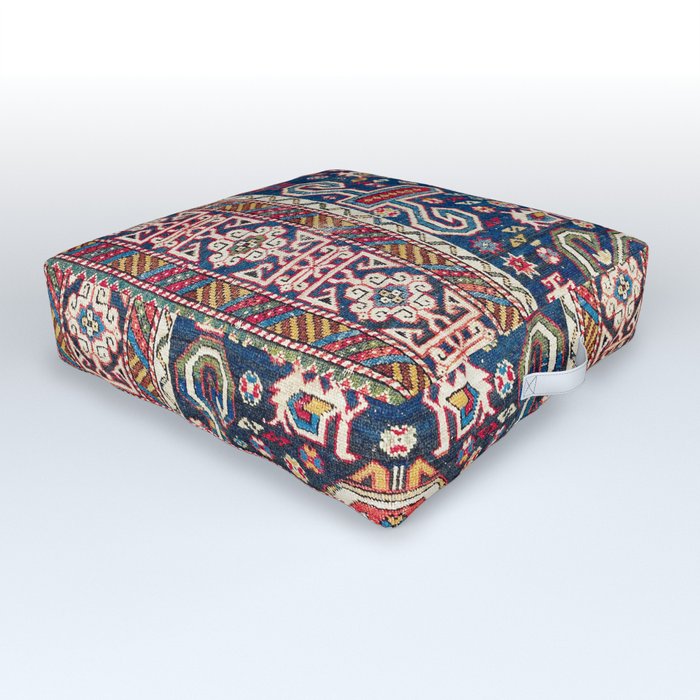 Perepedil  Kuba East Caucasus Rug Print Outdoor Floor Cushion