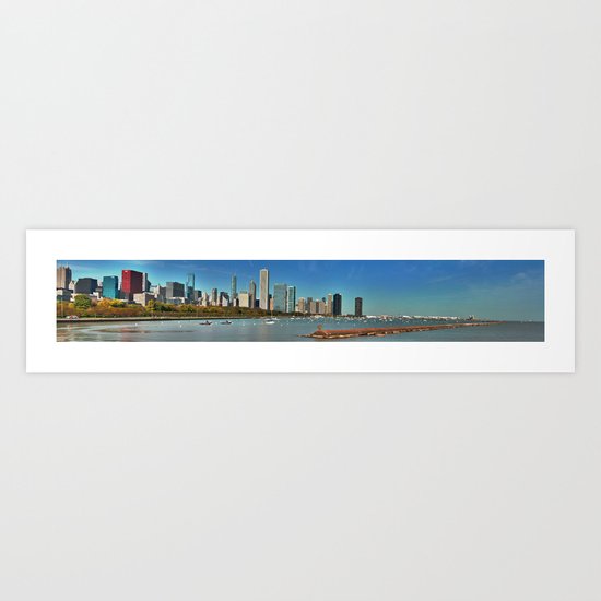 Chicago Skyline Art Print