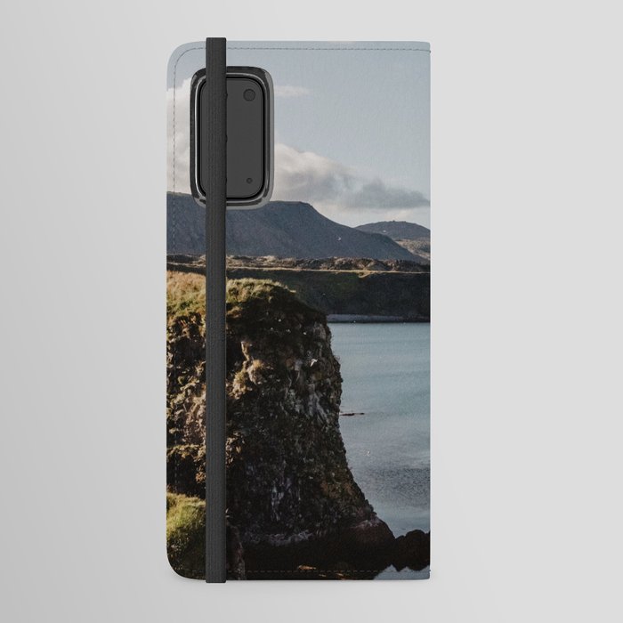 coastline in Iceland Android Wallet Case