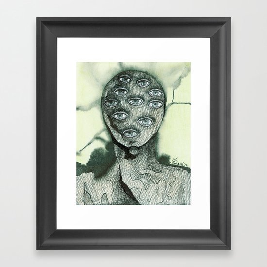 One look would have been sufficient Framed Art Print
