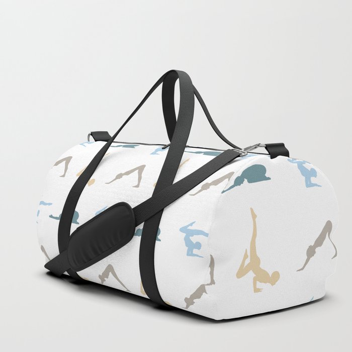 Power of yoga on the mind, body and soul Duffle Bag