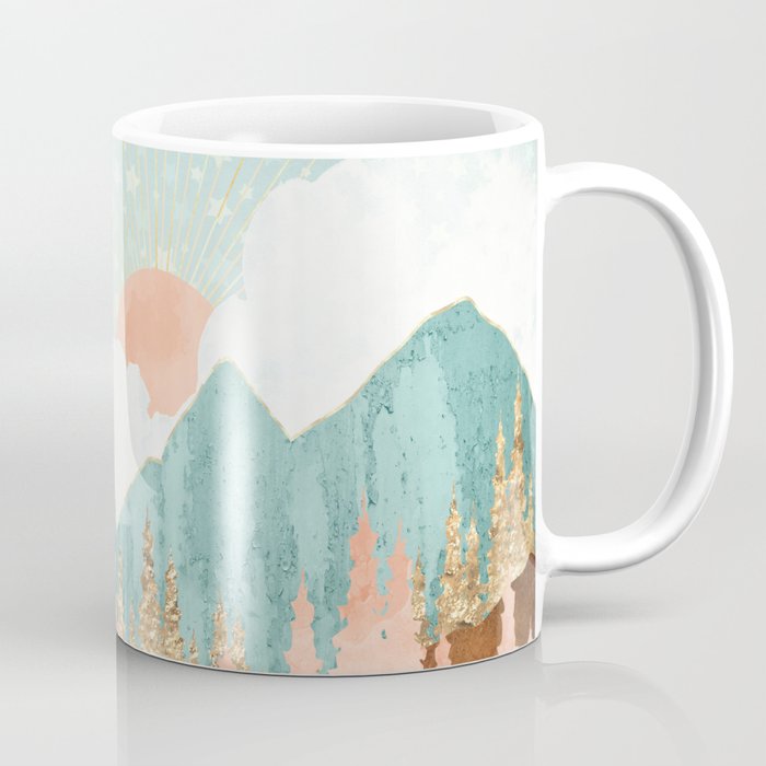 Winter Forest Vista Coffee Mug