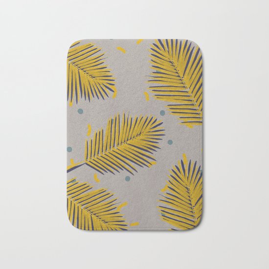 Palm leaf 1 Bath Mat