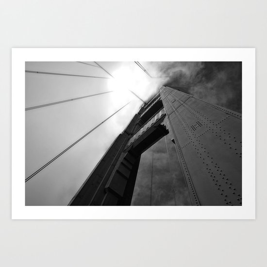 The Golden Gate Bridge Art Print