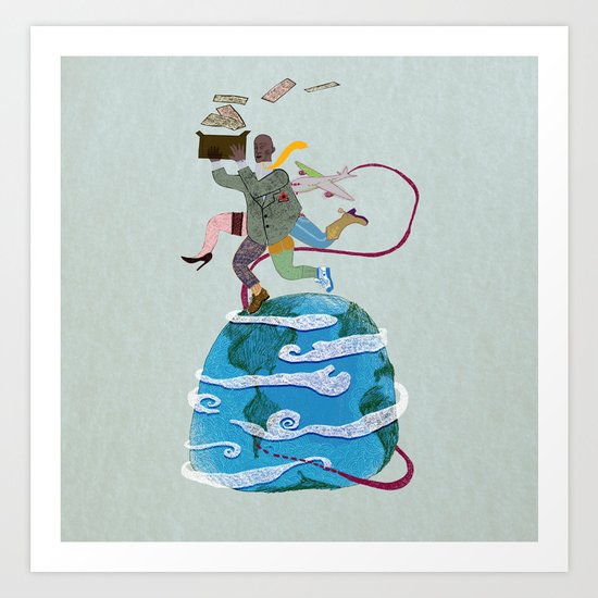 Fuga - Escape Art Print