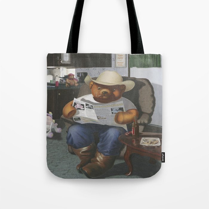 Redneck Teddy Tote Bag
