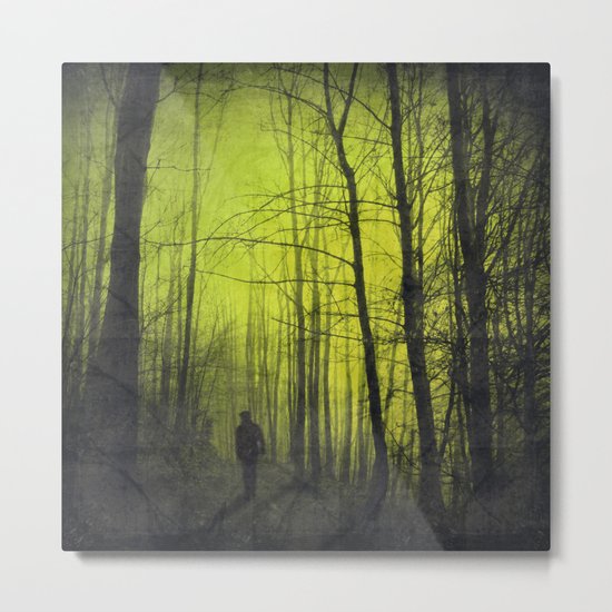 scene from a nightmare Metal Print