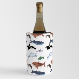 Whales & Dolphins Wine Chiller