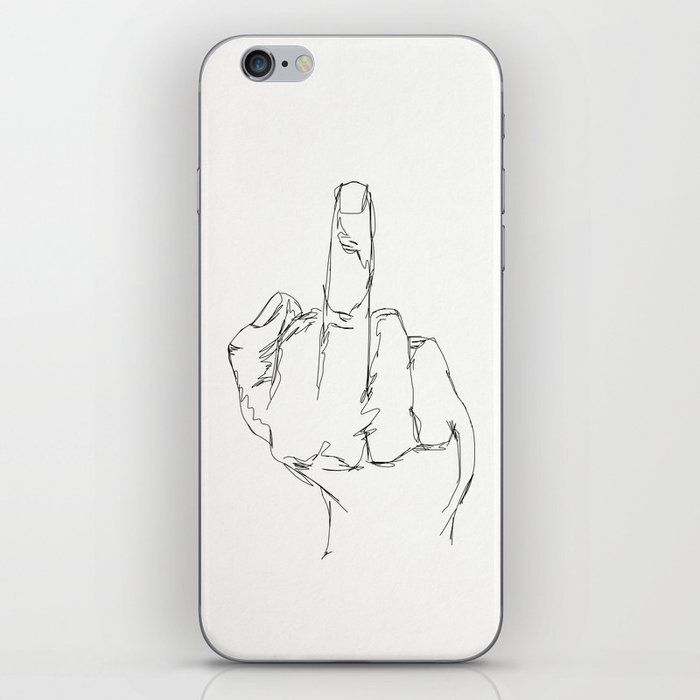 THINGS COLLECTION | MIDDLE FINGER iPhone Skin