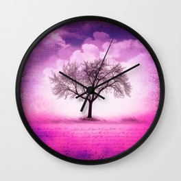 art tree Wall Clock
