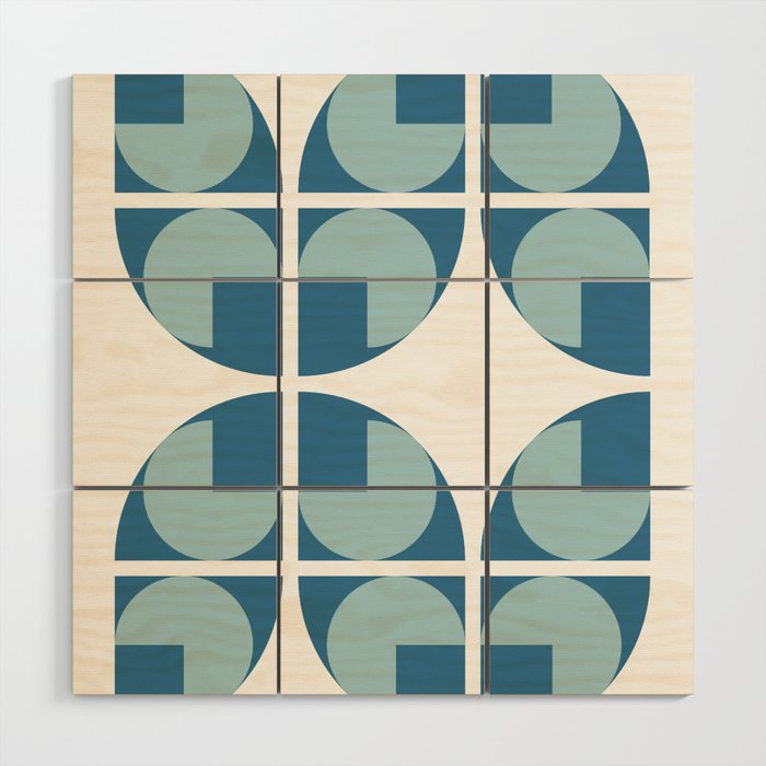 Simple arch shapes collection 4 Wood Wall Art