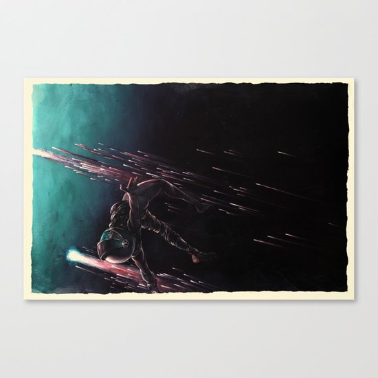 Bodies in Space: Coming Home Canvas Print
