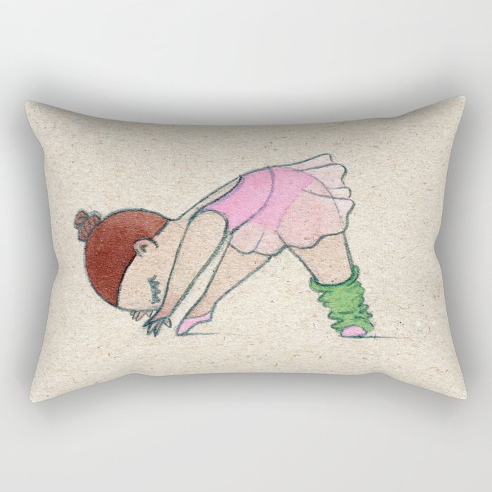 Ballerina VI Rectangular Pillow