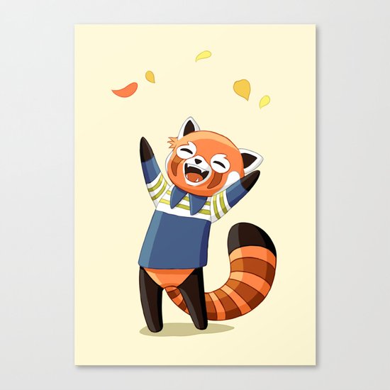 Red Panda 2 Canvas Print