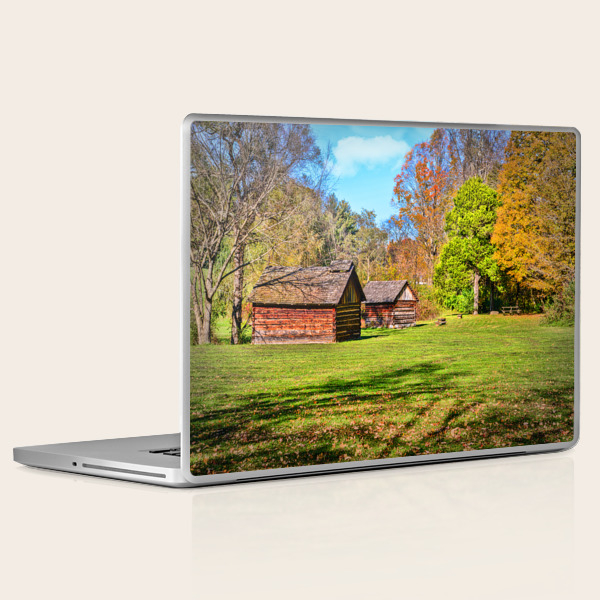 Johnson City Tennessee Cabins Laptop Ipad Skin By Marytimman