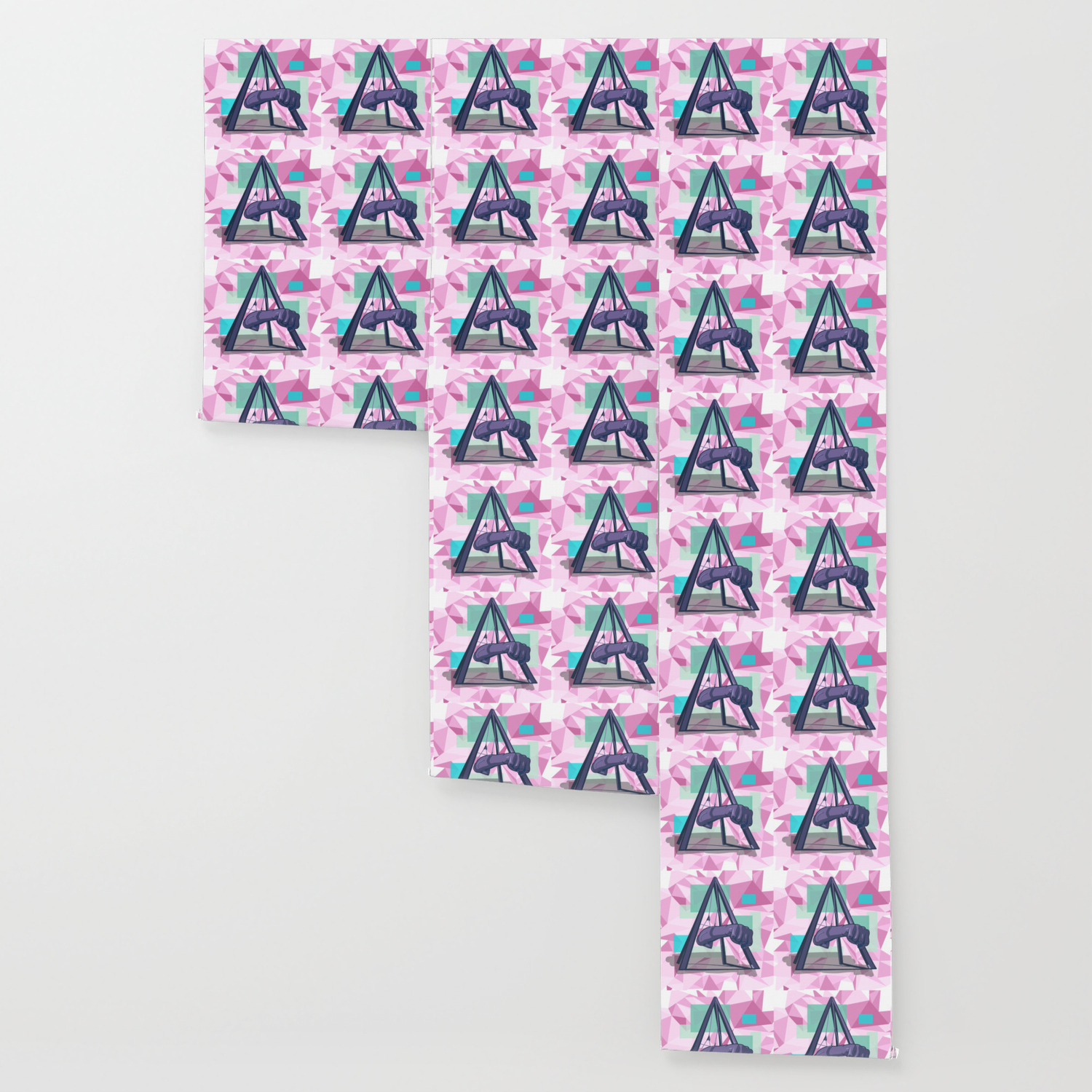 Detroit Landmark Series Fist Wallpaper By Missmoscato Society6