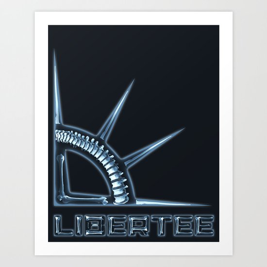 Libertee Art Print