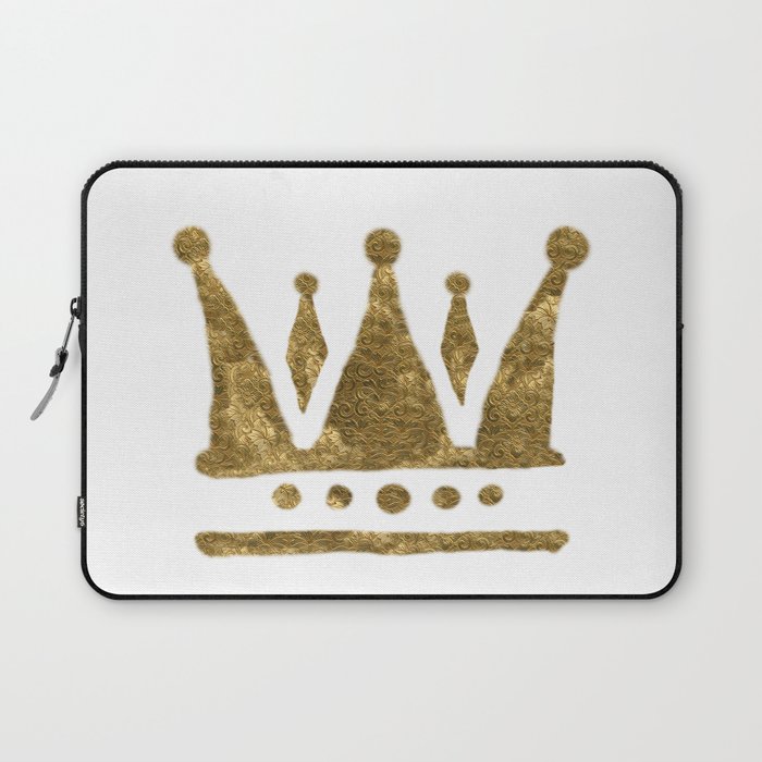 Golden Crown Laptop Sleeve