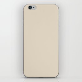 Off White Cream Linen Solid Color Pairs PPG Bone White PPG1085-2 - All One Single Shade Hue Colour iPhone Skin
