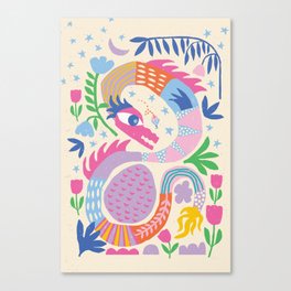 Intangible Dragon Canvas Print