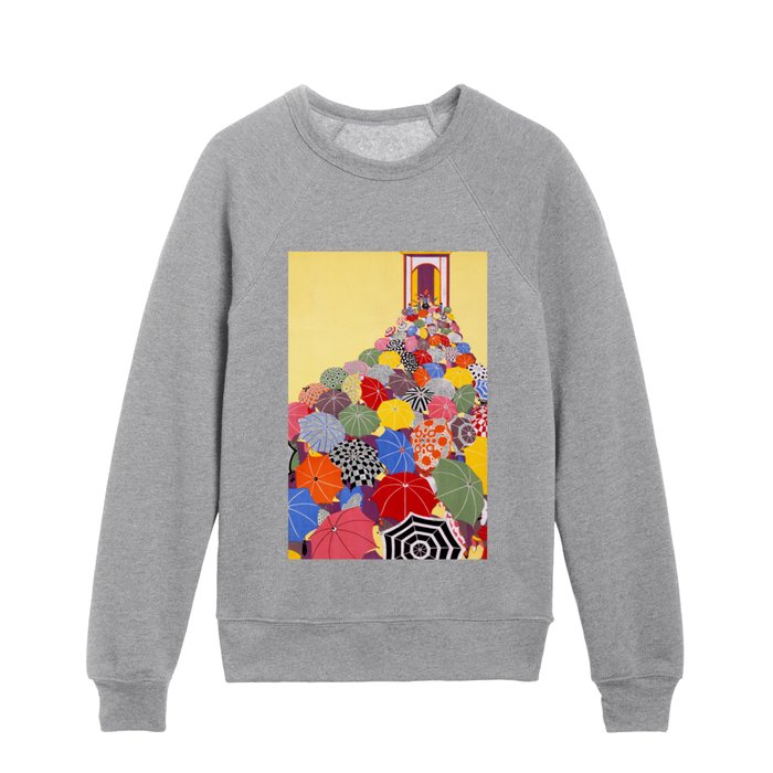 Infinite umbrellas Kids Crewneck