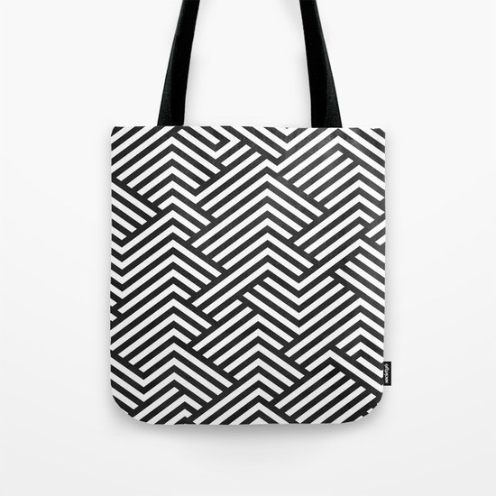 Bw Labyrinth Tote Bag