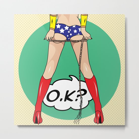 COMICS Metal Print