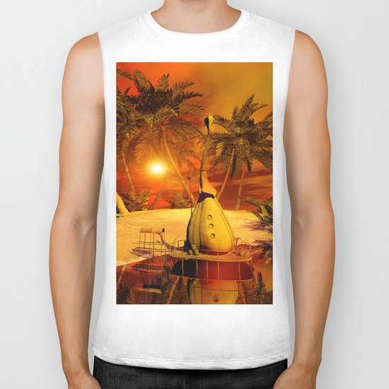 Sunset Biker Tank
